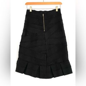 Anthropologie - Girls From Savoy - Black Women’s Bandage Skirt - Medium